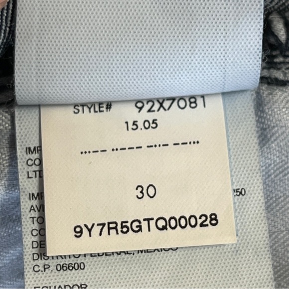 Calvin Klein⎮Ultimate Skinny High Rise⎮W30 L32⎮Dark Blue⎮*flaw - Picture 8 of 16